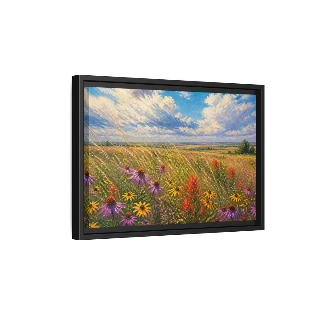Prairie Bloom Canvas Wall Art Print Ready to Hang