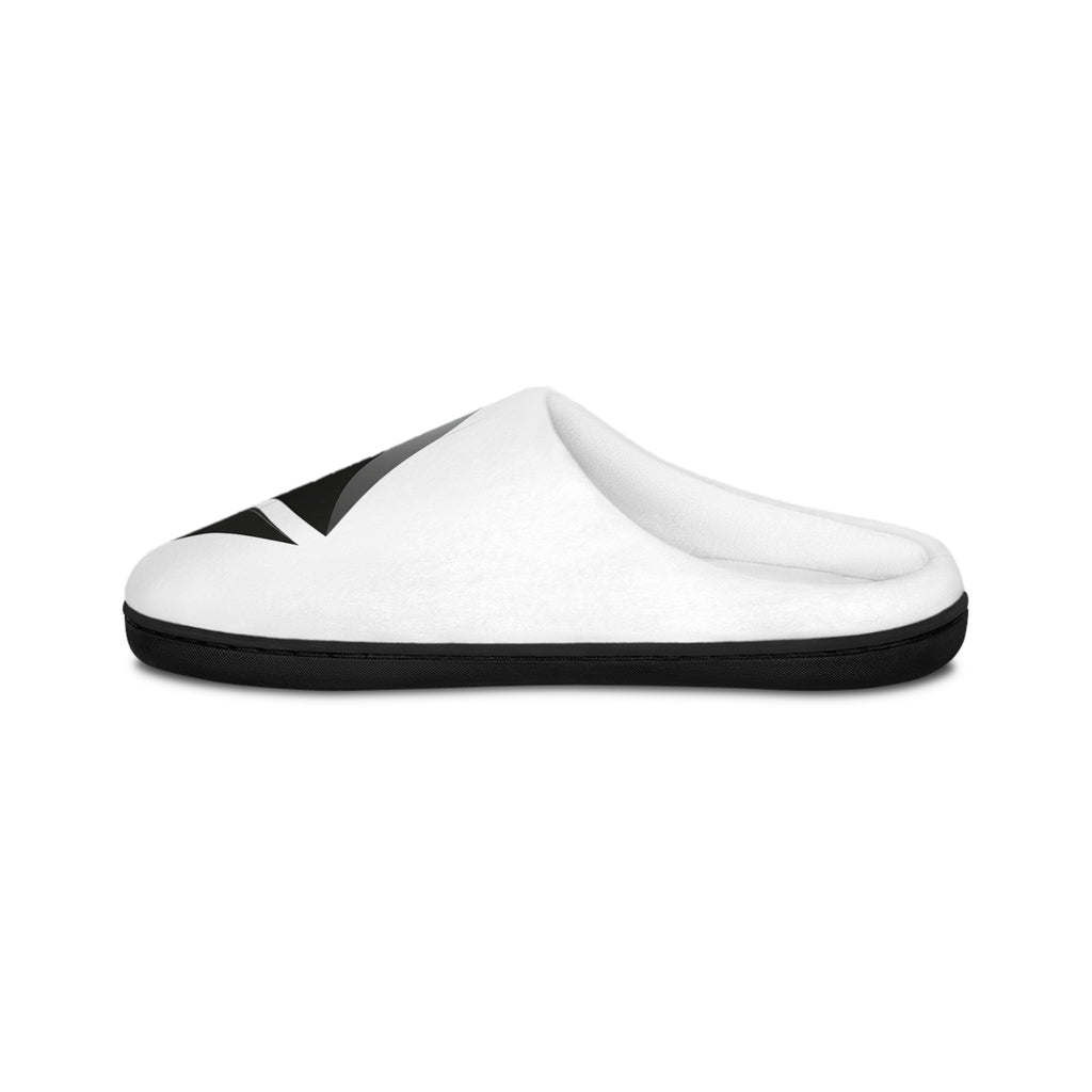 Ethereum Logo Men’s Indoor Slippers — Crypto-Themed Cozy House Shoes