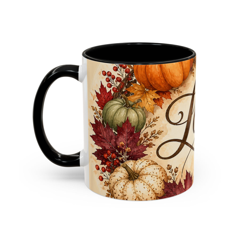 Autumn Pumpkin Love Coffee Mug 11oz Fall Halloween Thanksgiving Gift Ceramic Mug