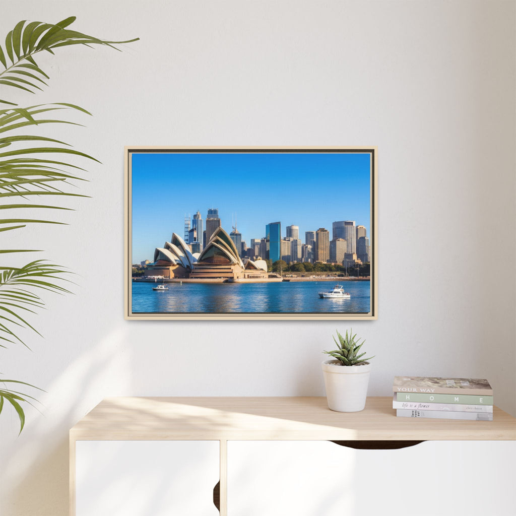 Sydney Opera House & Harbour Skyline- Stunning Image