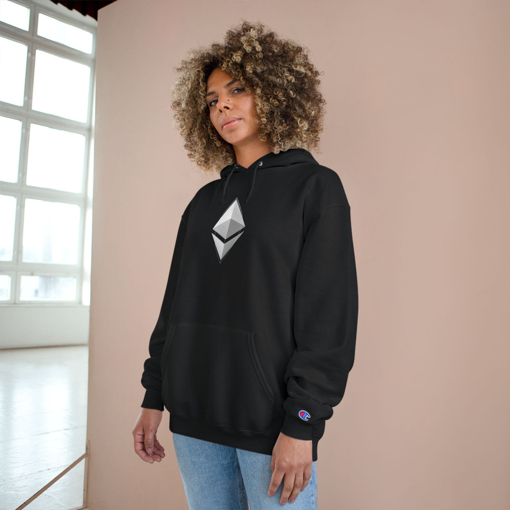 Ethereum Logo Hoodie — Crypto Champion Pullover Very Comfortable
