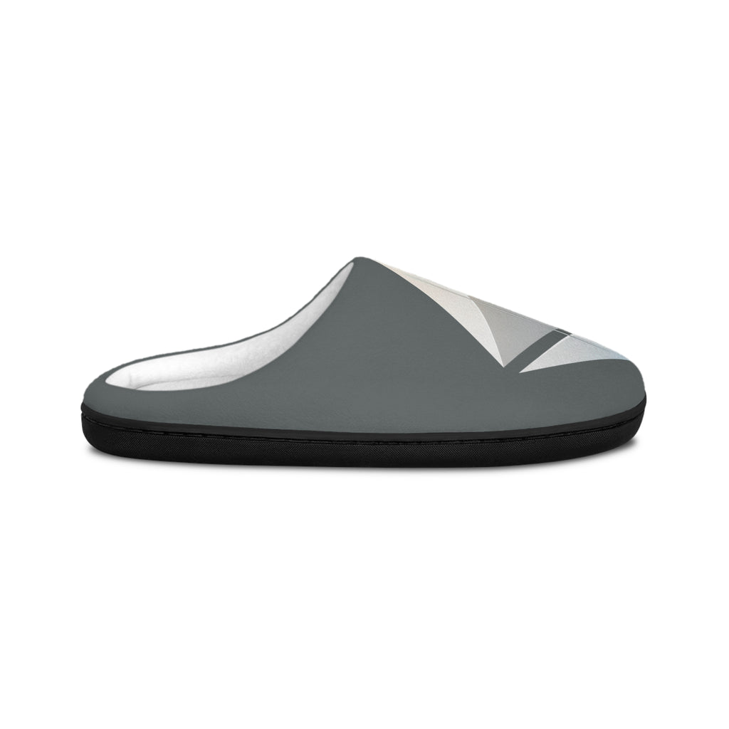 Men's Ethereum Indoor Slippers — Comfortable House Shoes with Ethereum Design