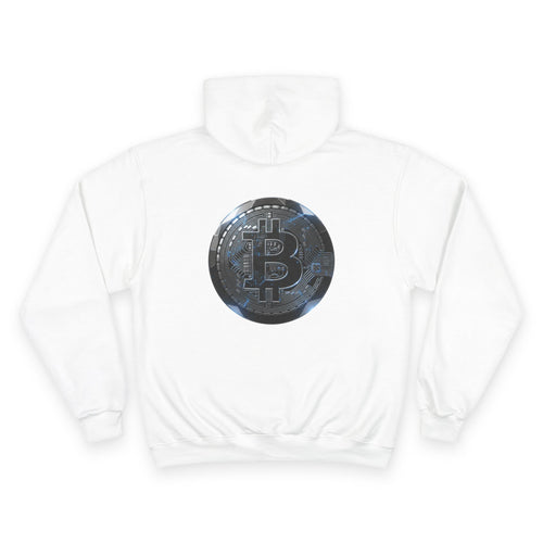 Bitcoin Coin Hoodie — Crypto Logo Champion Hoodie