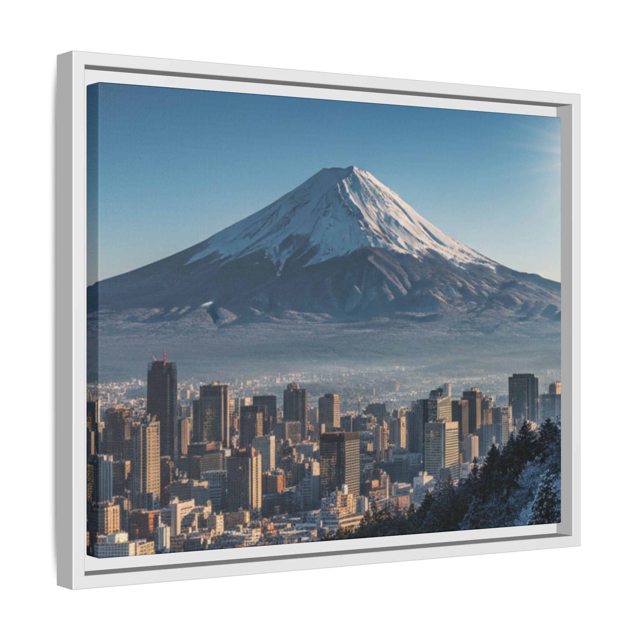 Mt Hood Cityscape - Beautiful Mountain - Oregon