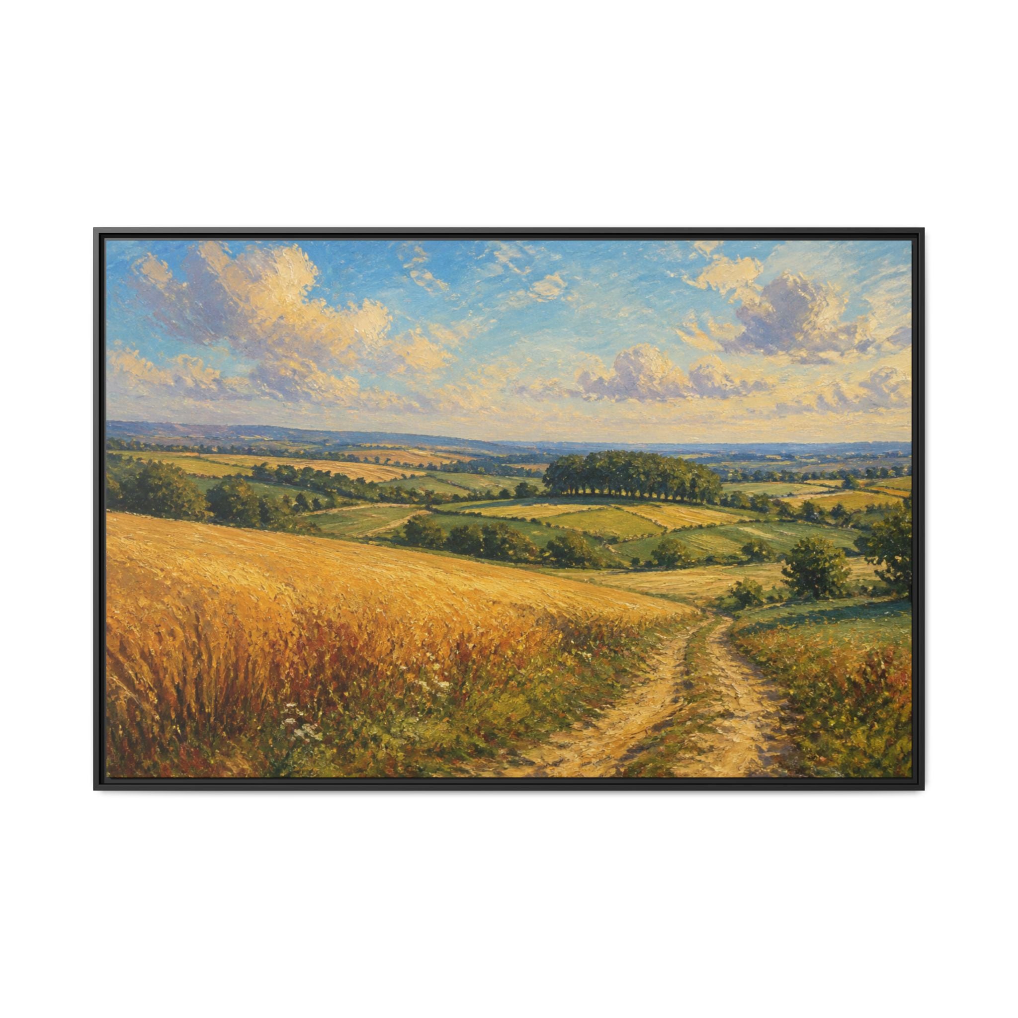 Rolling Countryside Canvas Wall Art Print Ready to Hang