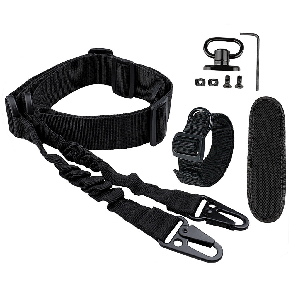 Ordinary Double Point Rope Suit CS Nylon Tactical Strap Cross Body Nylon Tactical