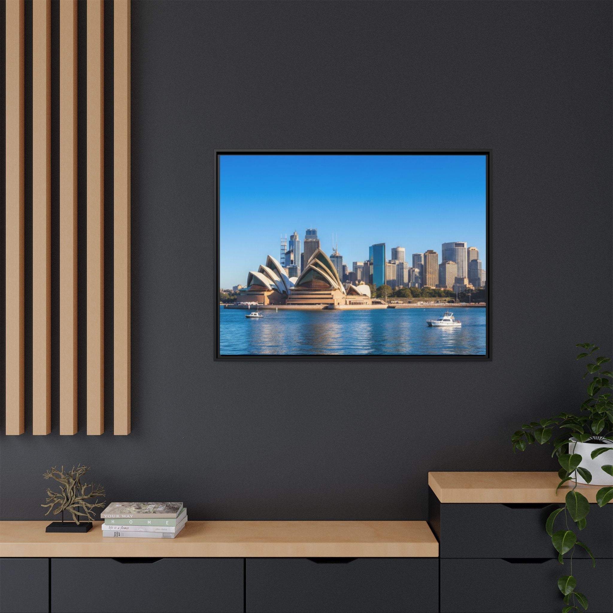 Sydney Opera House & Harbour Skyline- Stunning Image