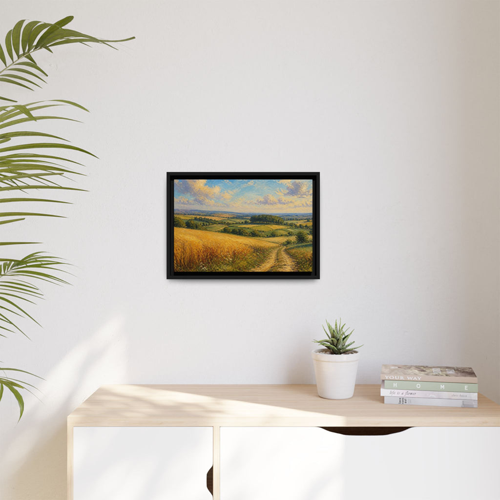 Rolling Countryside Canvas Wall Art Print Ready to Hang