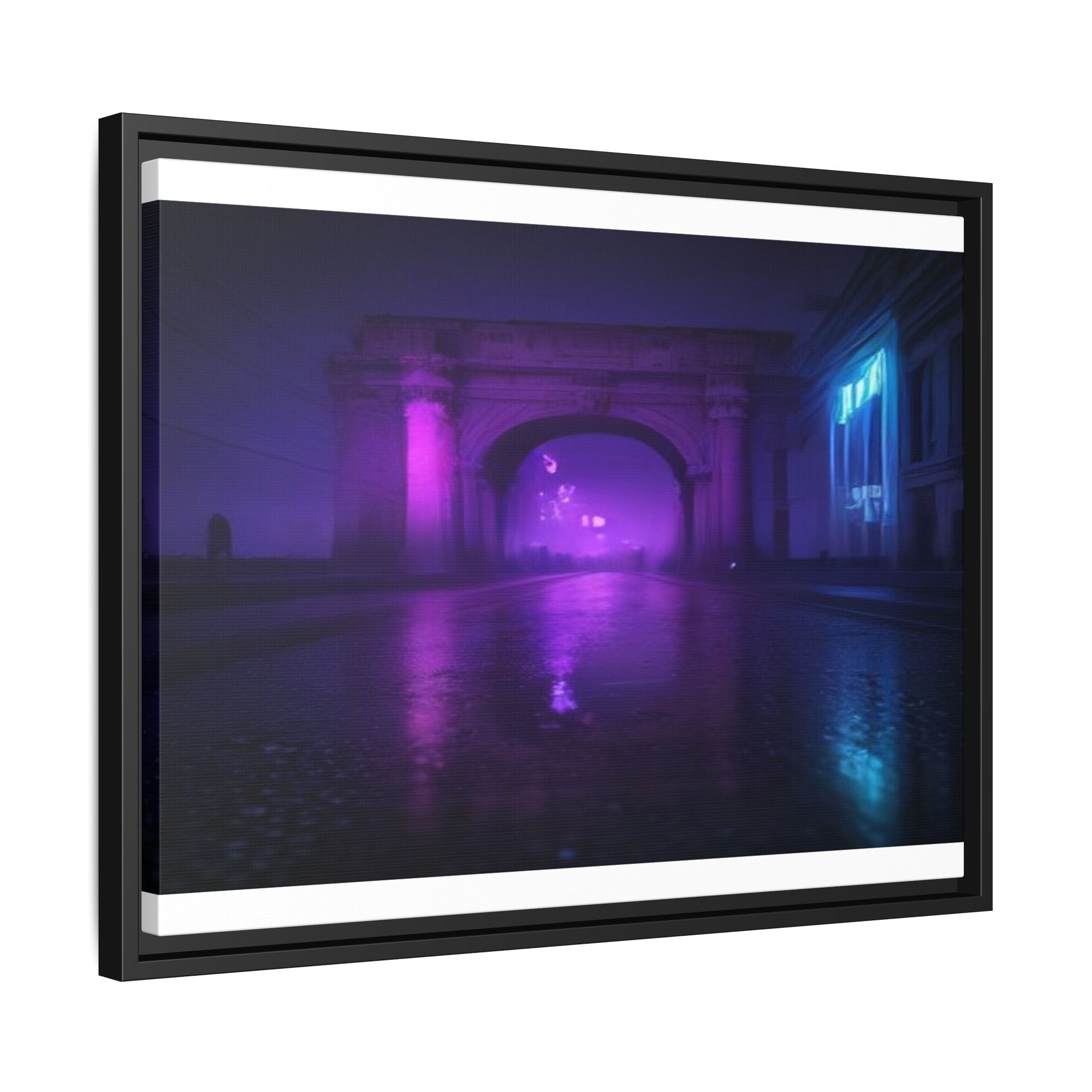 Rome Night Canvas Wall Art Print Ready to Hang