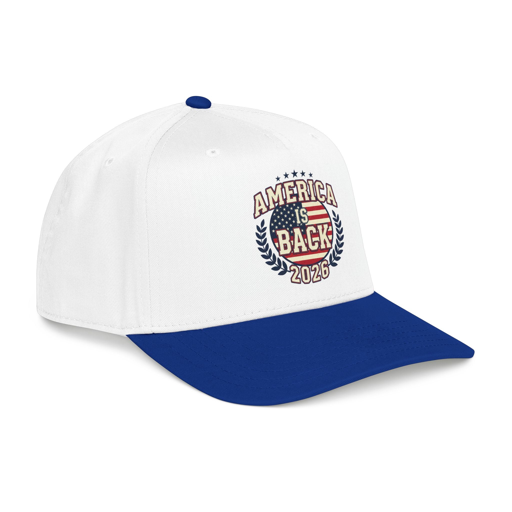 America Is Back 2026 Baseball Cap — Patriotic USA Election Trucker Hat