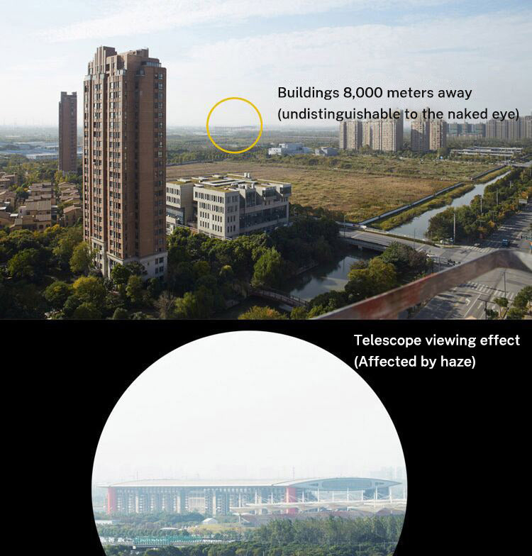 60x60 Telescope High magnification low light night vision red film outdoor