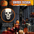 48 X 240 Inch Halloween Creepy Cloth, Black Spooky Cheesecloth Tapestry For