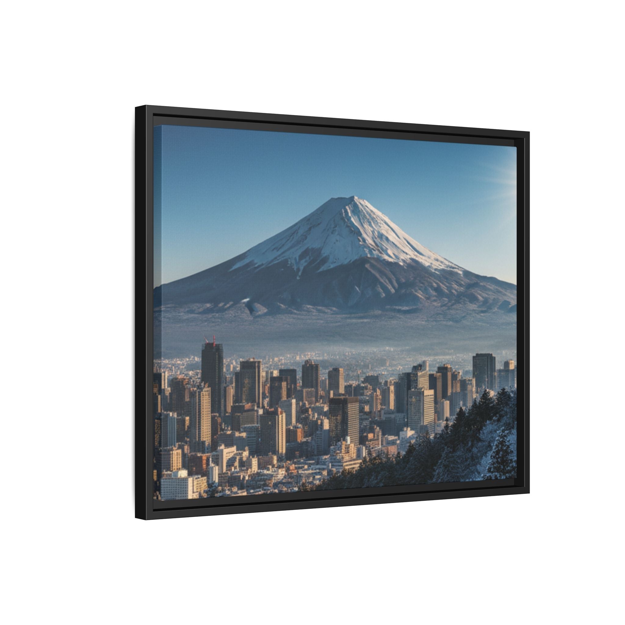 Mt Hood Cityscape - Beautiful Mountain - Oregon