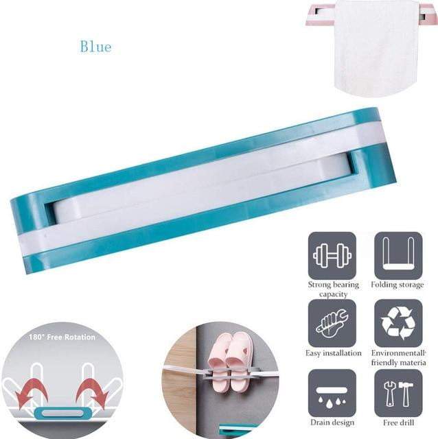 Bathroom Slippers Rack Wall Mounted Shoe Organizer Rack Folding Shoe Hanger Self Adhesive Storage Holder for Bedroom Shower Room