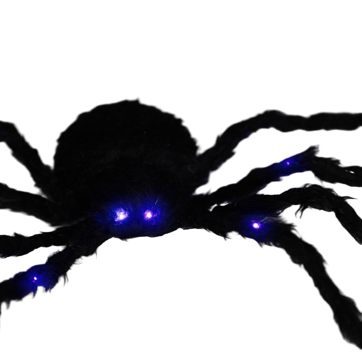 3.25" Halloween Prop Light-up Oversized Spider, Outdoor Halloween Decoration