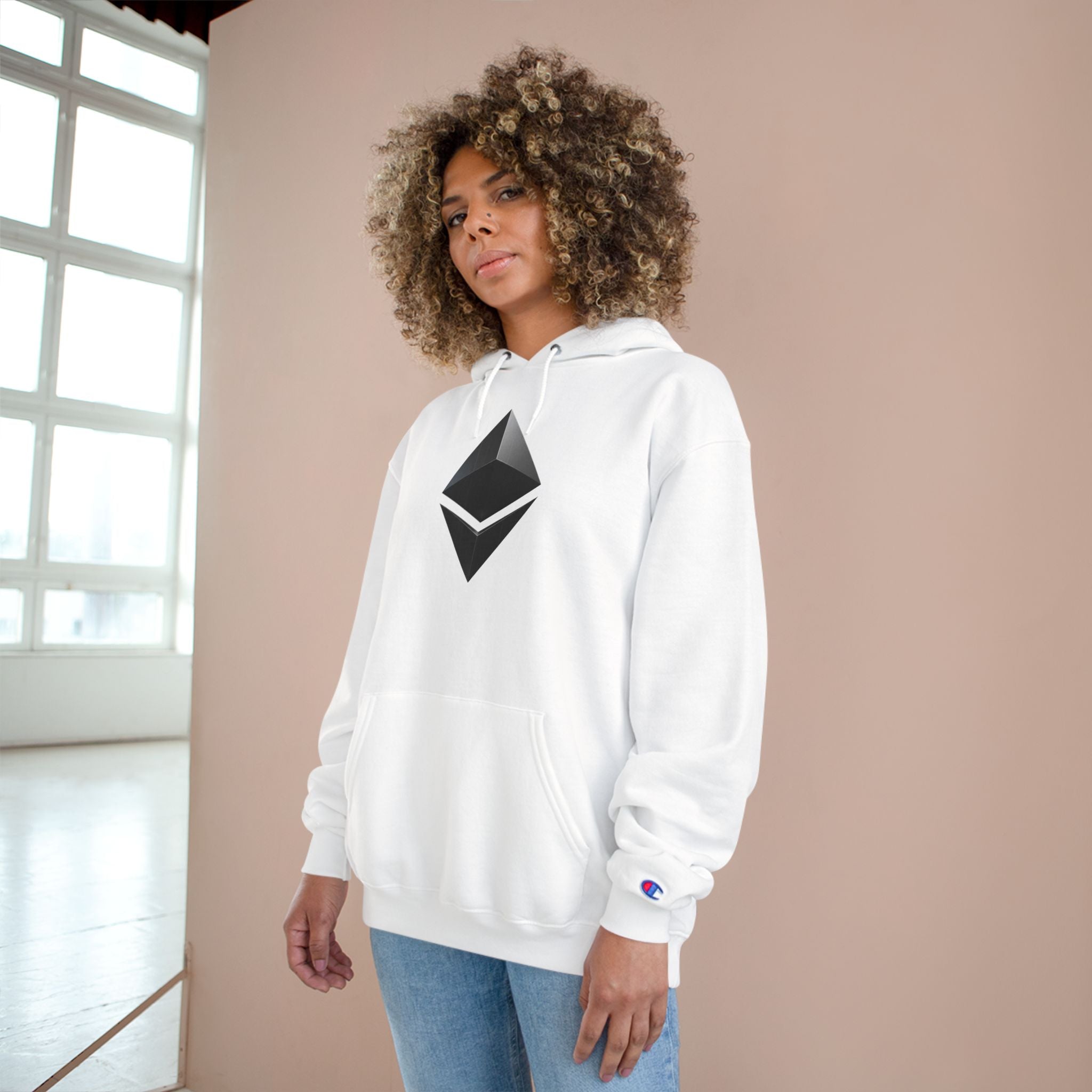 Ethereum Logo Hoodie — Crypto Champion Pullover