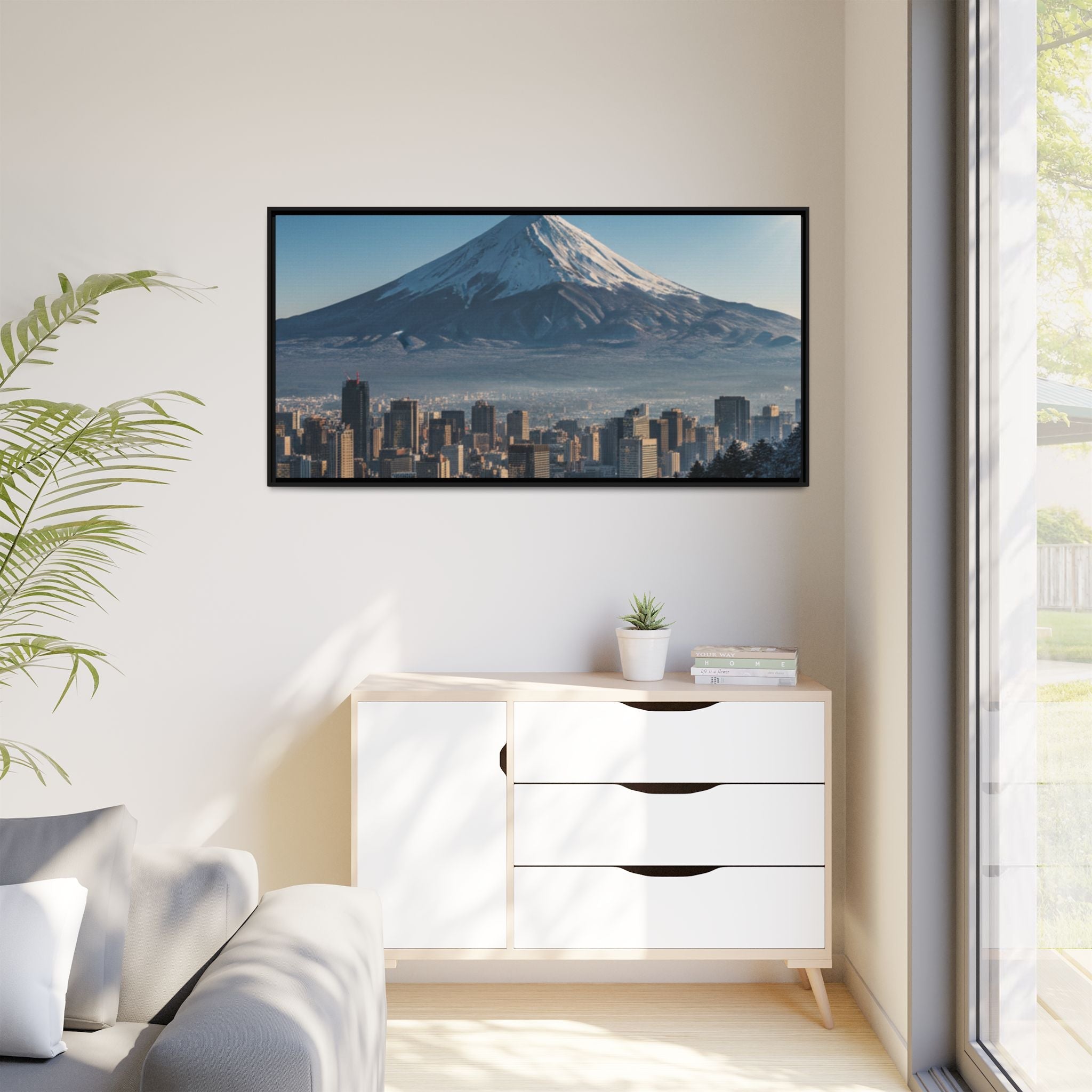 Mt Hood Cityscape - Beautiful Mountain - Oregon