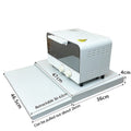 New microwave stand with pull-out drawer, coffee station, kitchen organizer - space-saving.