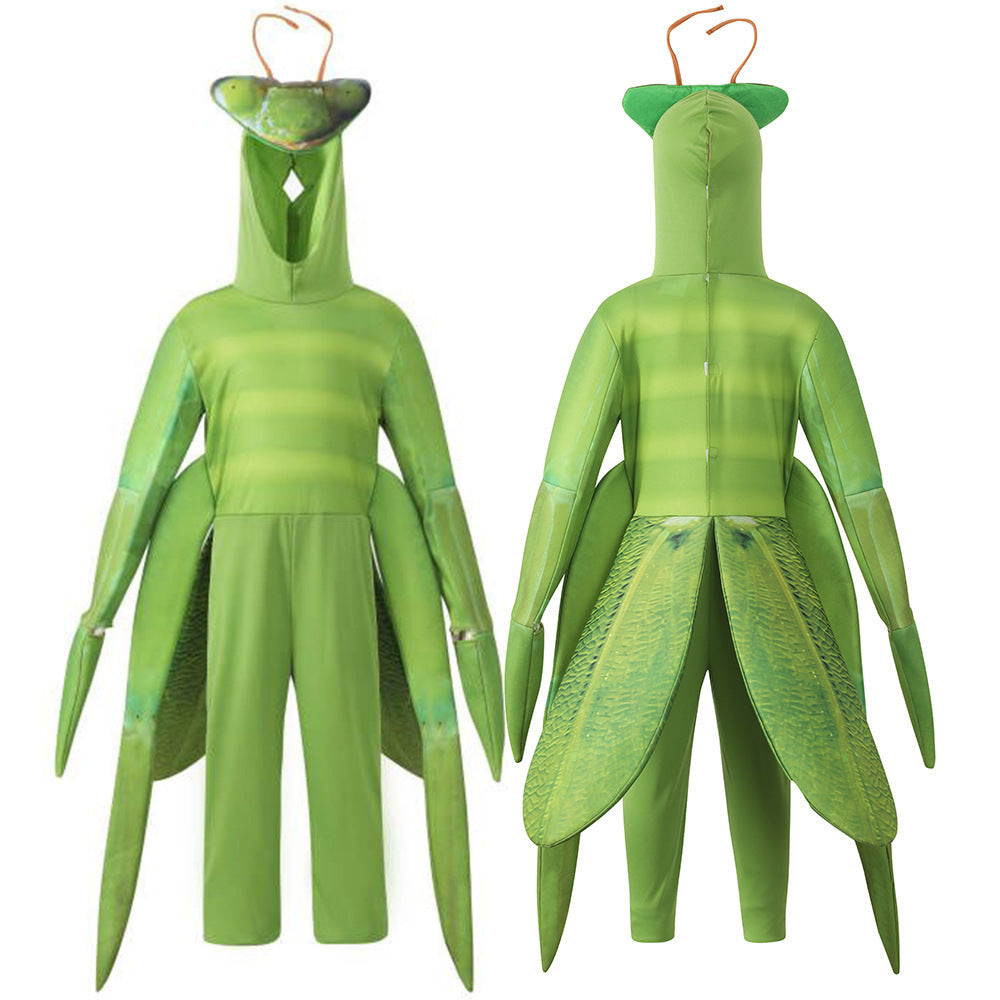 Funny Halloween Kids Animal Role Play Cosplay Costume Mantis Costume