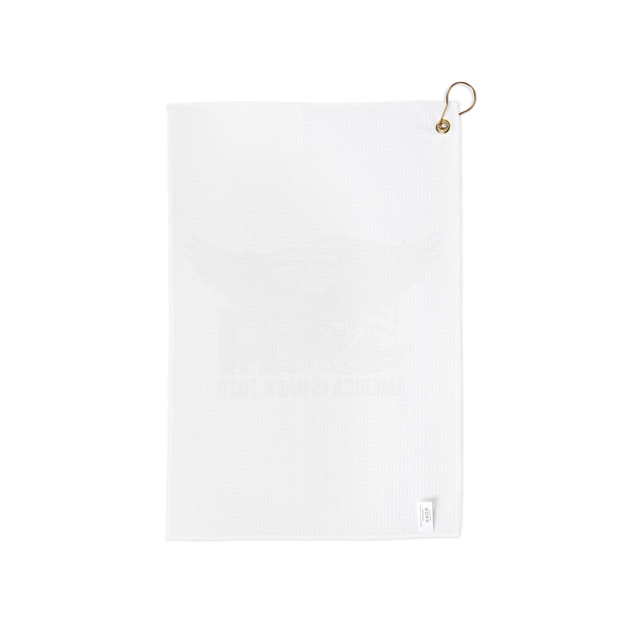 Golf Towel — "America Is Back 2026" Eagle & Flag Patriotic Golf Towel