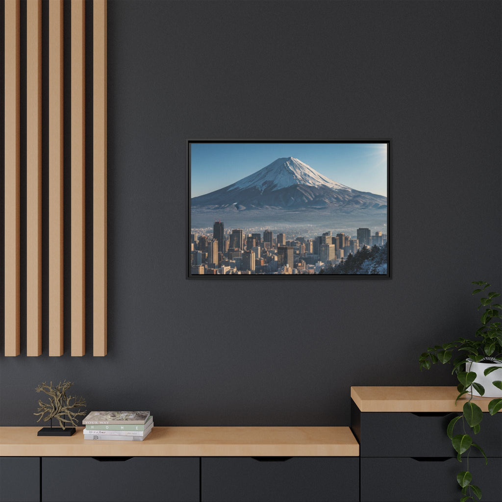 Mt Hood Cityscape - Beautiful Mountain - Oregon