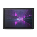 Las Vegas Neon Night Canvas Wall Art Print Ready to Hang