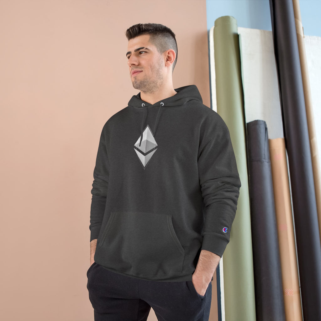 Ethereum Logo Hoodie — Crypto Champion Pullover Very Comfortable