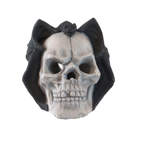 Fire Pit Demon Skull Gas Log For Ventless Vent Free, Propane, Gel, Ethanol