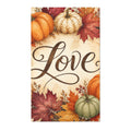 Autumn Pumpkin Love Kitchen Mat Non Slip Fall Floor Runner Halloween Thanksgiving Gift