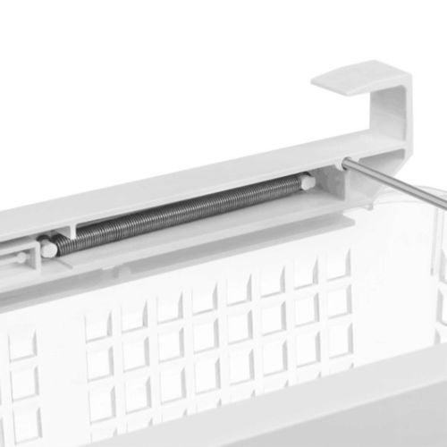 Fridge Mate Refrigerator Pull Out Bin and Home Organizer Snap On Drawer To Save