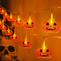 Halloween Lights Pumkin Lights 10FT 20LED With Timer 8 Modes Battery Operated