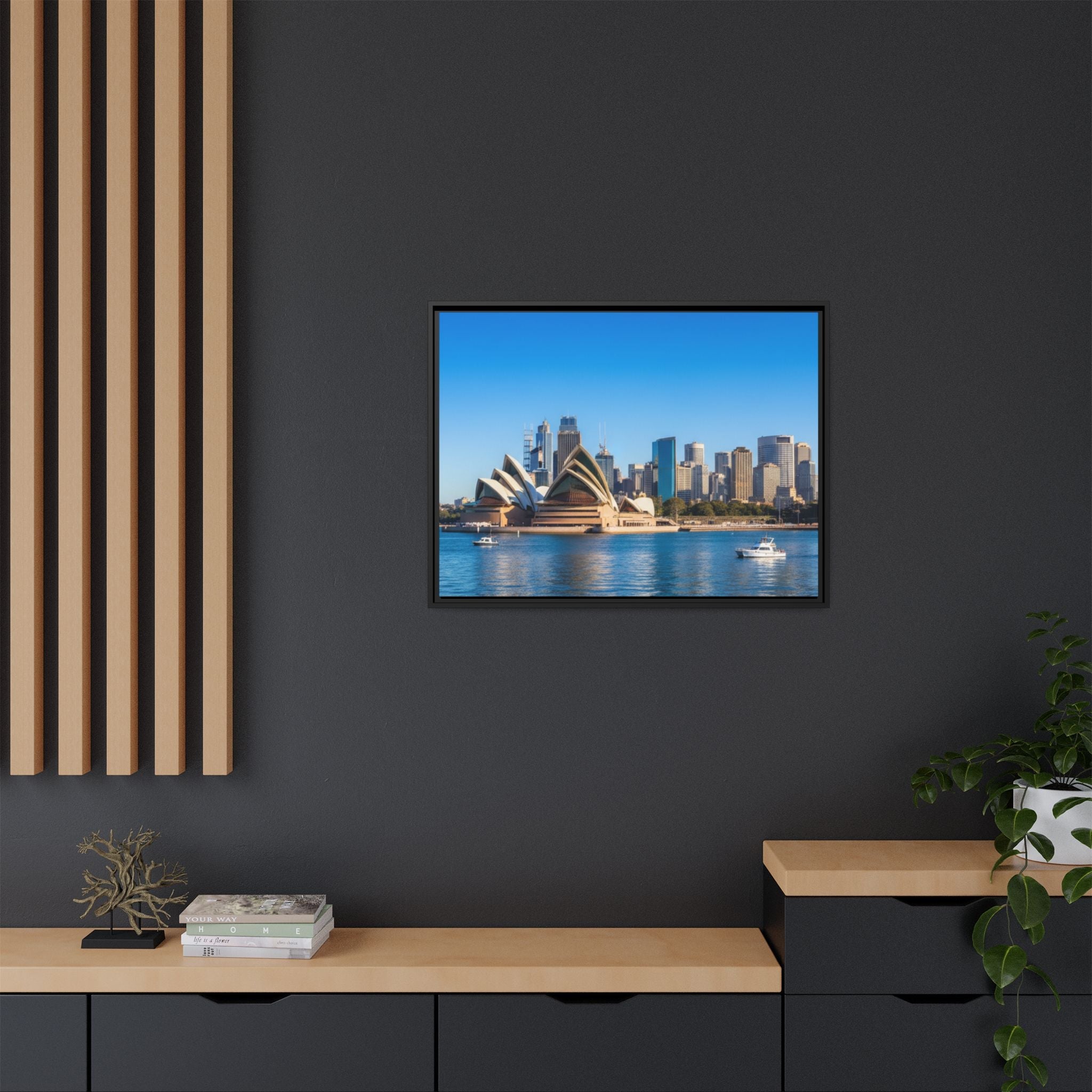 Sydney Opera House & Harbour Skyline- Stunning Image