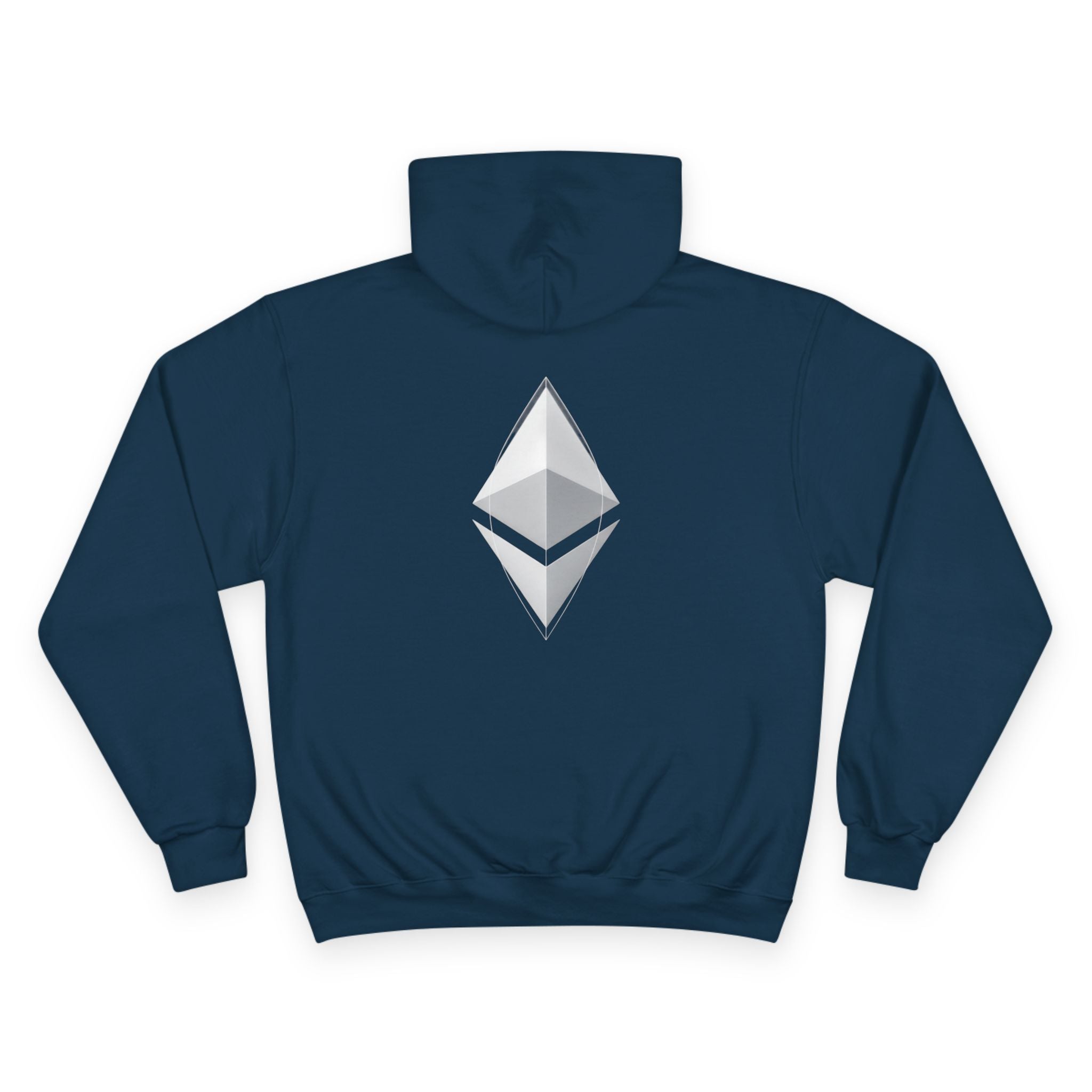 Ethereum Logo Hoodie — Crypto Champion Pullover Very Comfortable