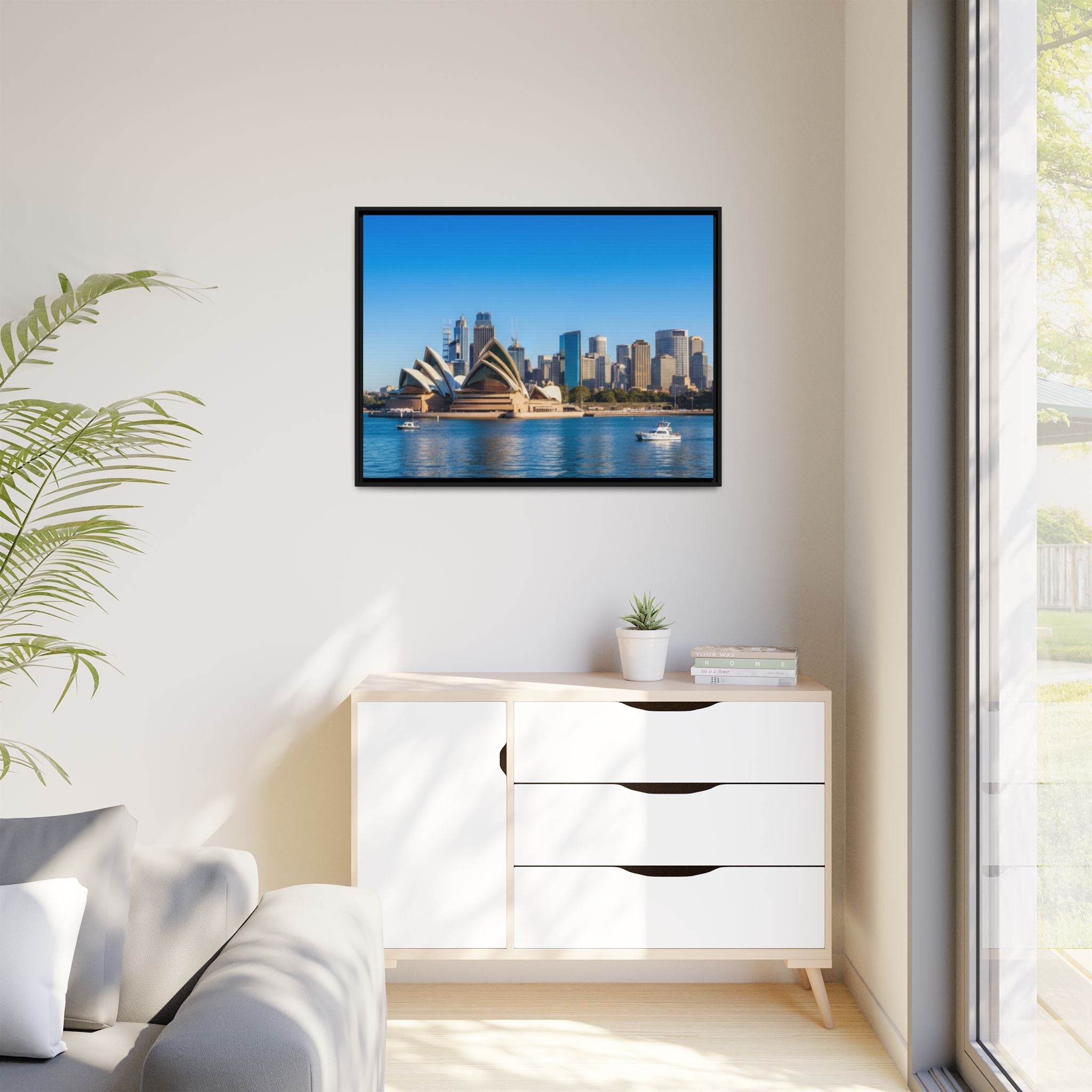 Sydney Opera House & Harbour Skyline- Stunning Image