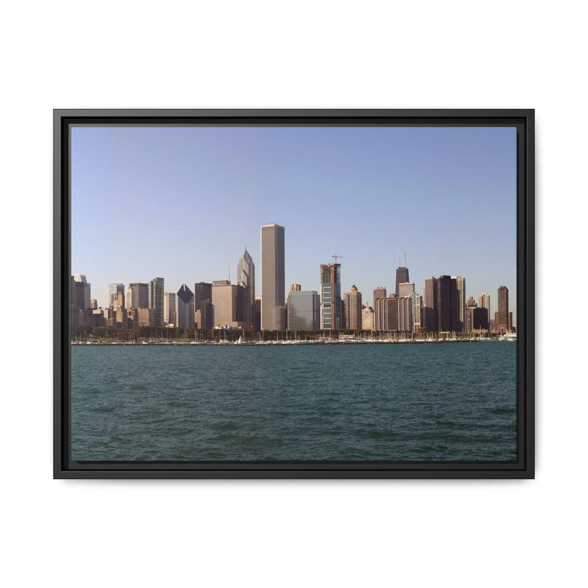 Chicago Skyline Canvas Wall Art Print Ready to Hang Cityscape
