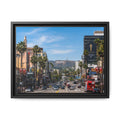 Hollywood Boulevard Matte Canvas Print — Framed Wall Art