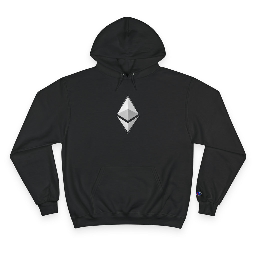 Ethereum Logo Hoodie — Crypto Champion Pullover Very Comfortable
