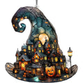Cute Ghost Ornament Halloween Decor, Cute Ghost Gift For Book Lovers