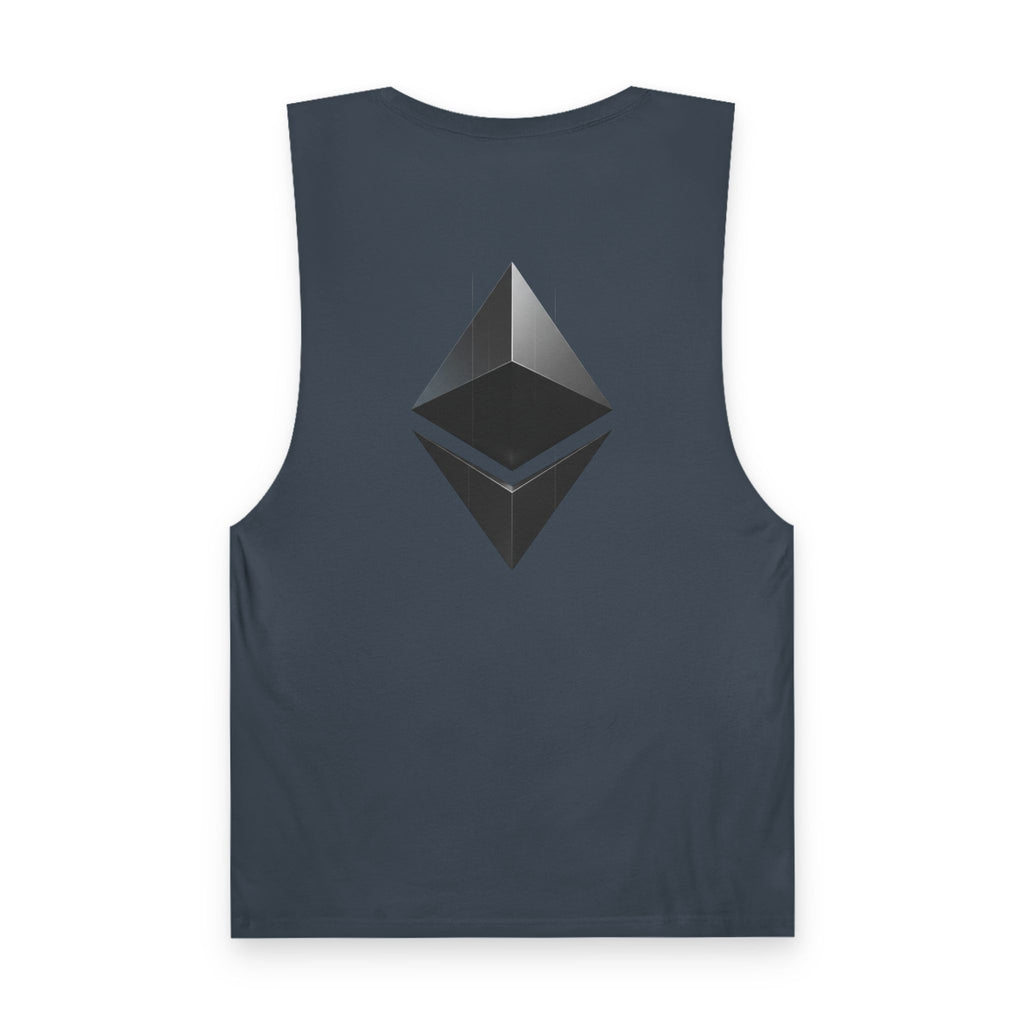 Ethereum Symbol Tank Top — Crypto Logo Sleeveless Shirt