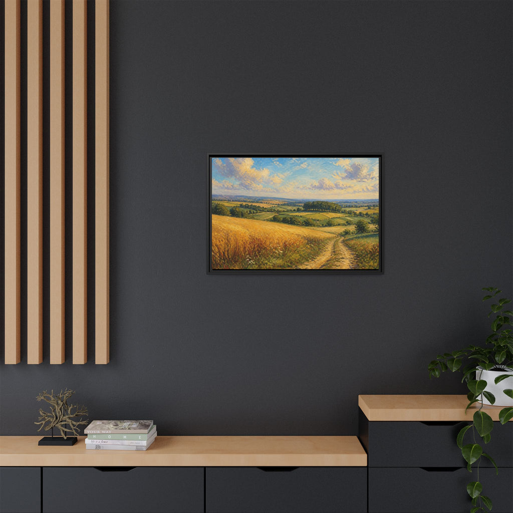 Rolling Countryside Canvas Wall Art Print Ready to Hang