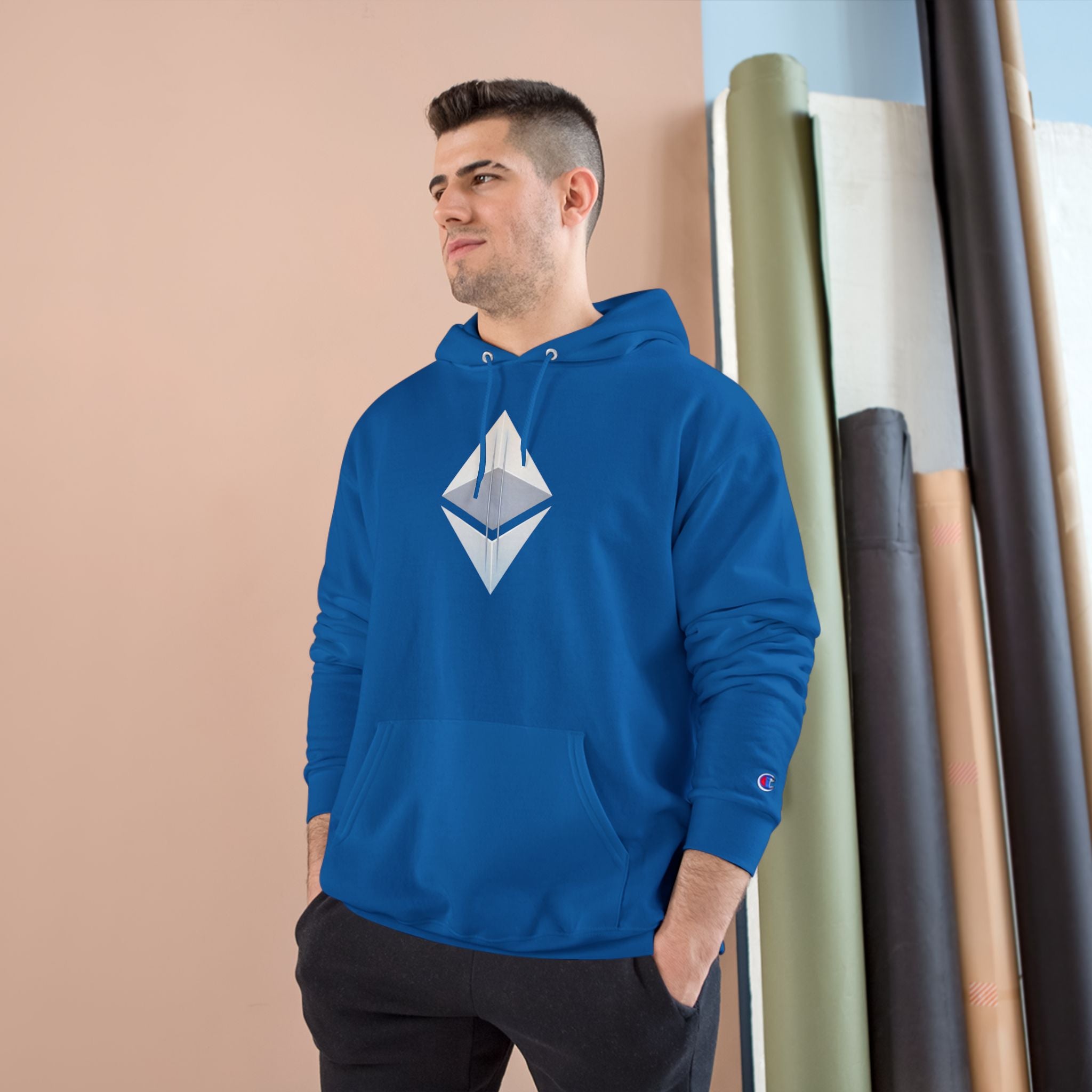 Ethereum Hoodie — Electric Ethereum Logo Pullover