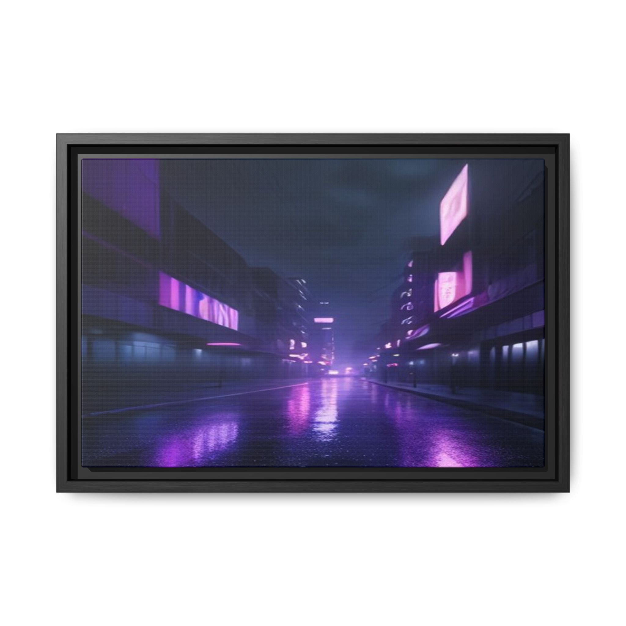 Berlin Night Canvas Wall Art Print Ready to Hang