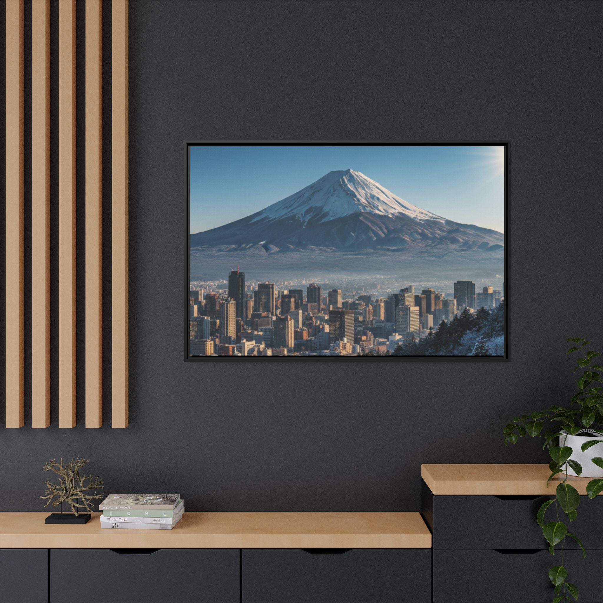 Mt Hood Cityscape - Beautiful Mountain - Oregon