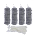 Washer Drain Hose Lint Trap Mesh Filters, 30-Pack