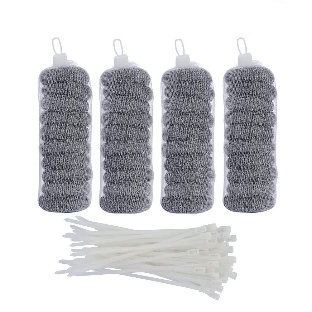 Washer Drain Hose Lint Trap Mesh Filters, 30-Pack