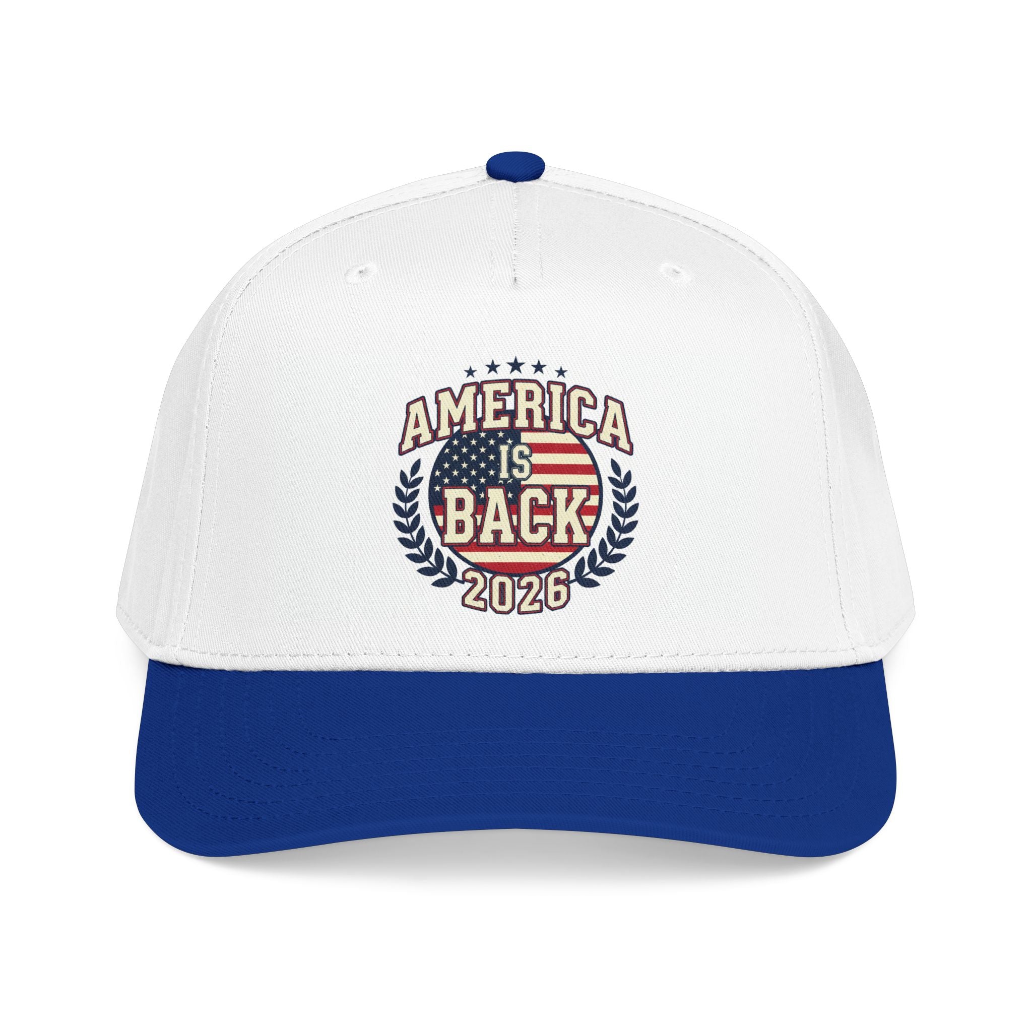 America Is Back 2026 Baseball Cap — Patriotic USA Election Trucker Hat