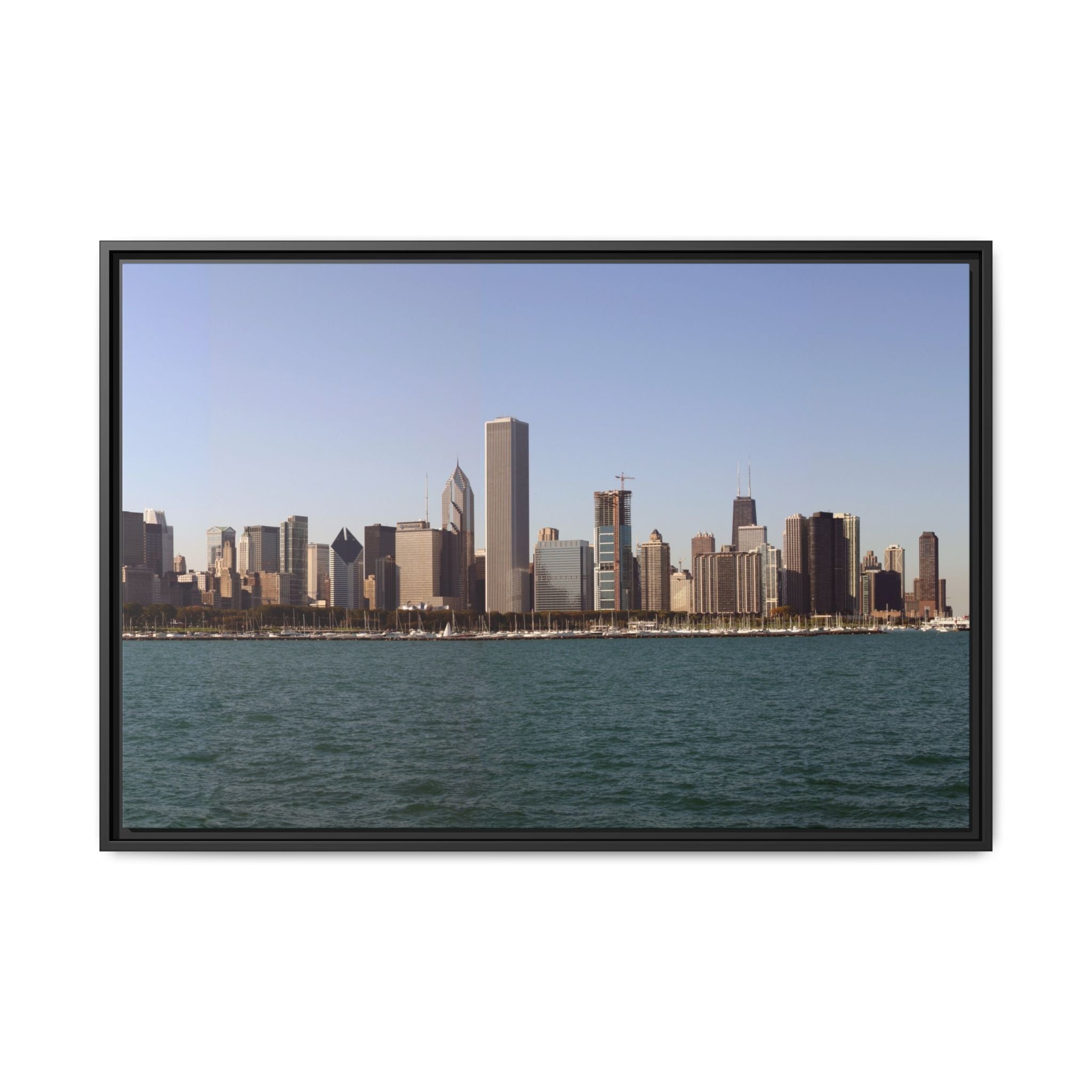 Chicago Skyline Canvas Wall Art Print Ready to Hang Cityscape