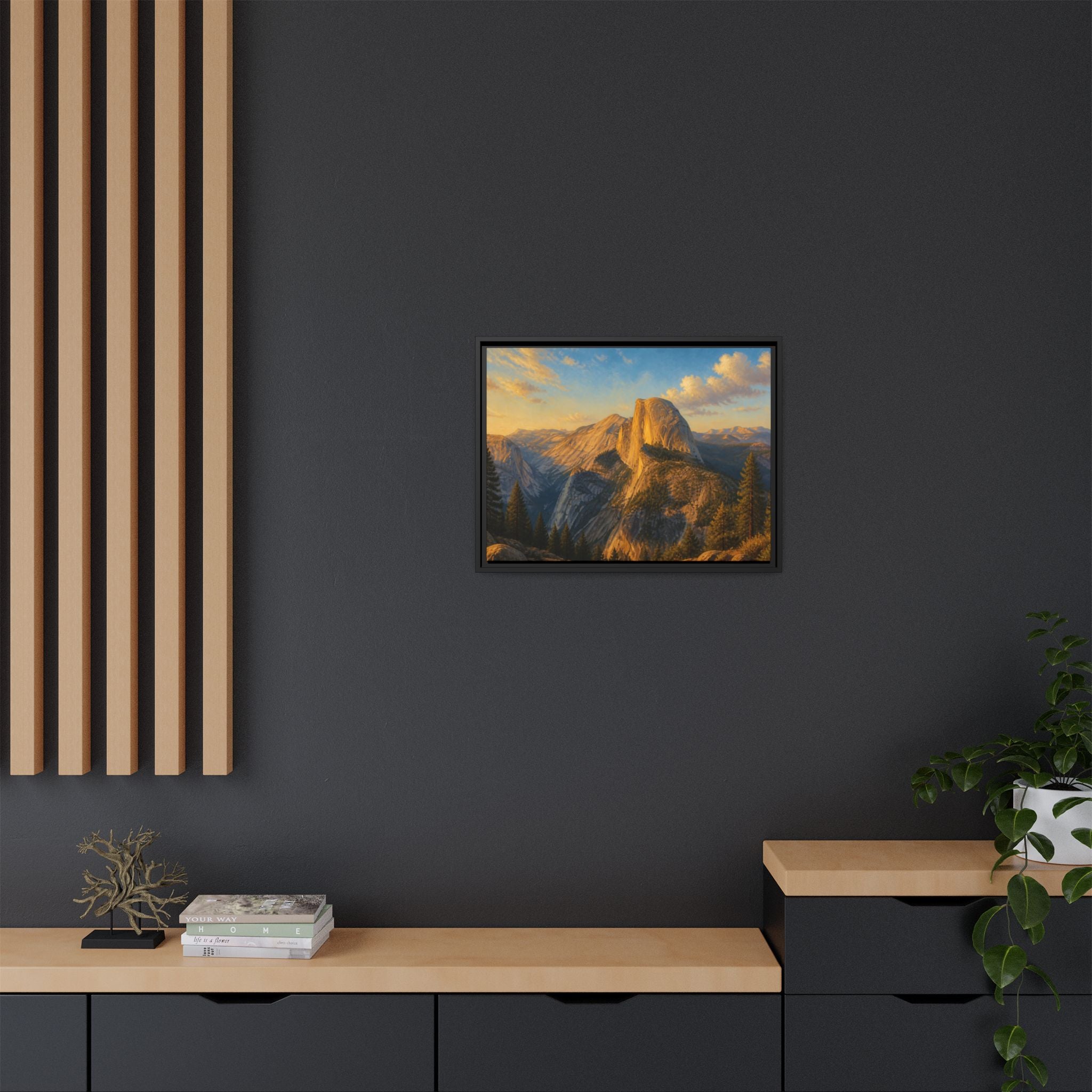 Yosemite Half Dome Canvas Wall Art Print Ready to Hang
