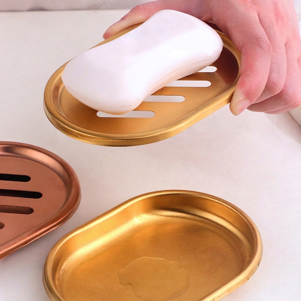 Stainless Steel Double-Layer Soap Dish