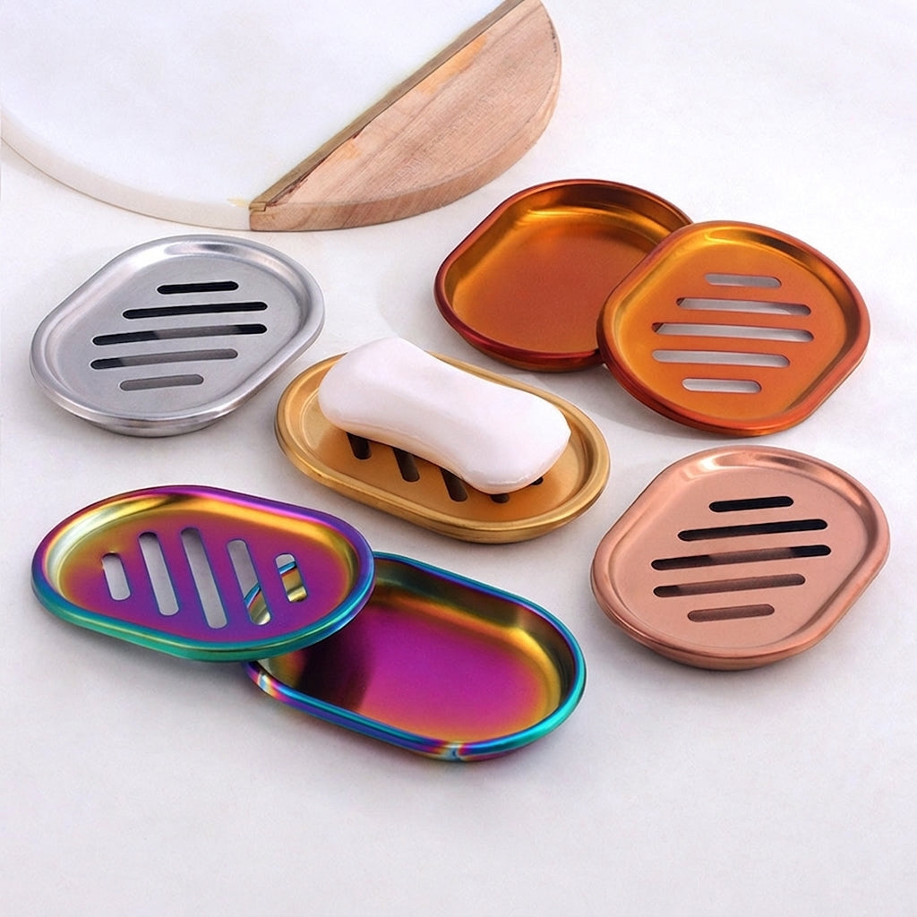 Stainless Steel Double-Layer Soap Dish